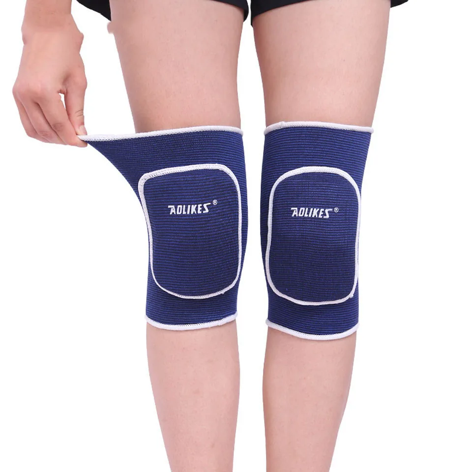 1Pair Adults Child Kids Dance Basketball Soccer Goalkeeper Volleyball Yoga Knee Support Pads Gym Fitness Protector | Спорт и