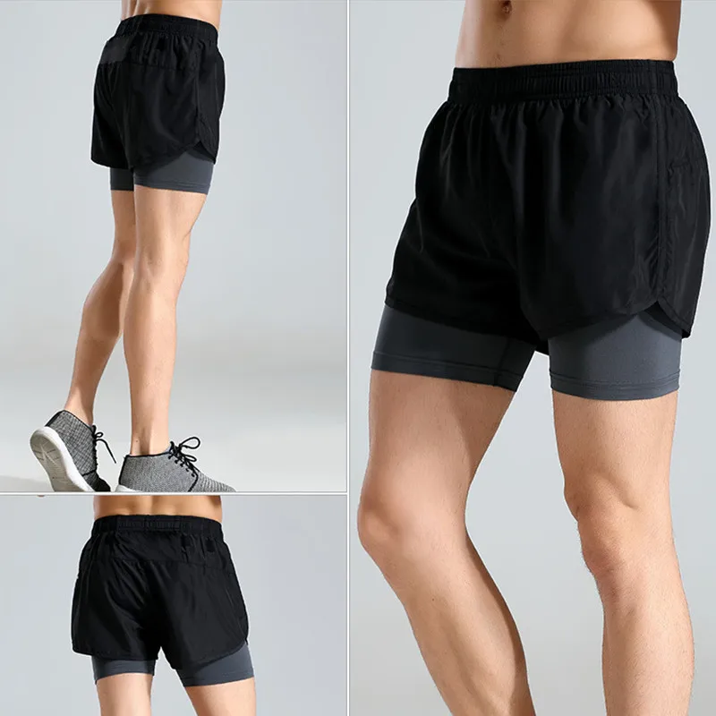 2 в 1 Женская быстросохнущая одежда для фитнеса йоги тренировок спортивная облегающие трико бега