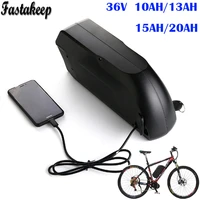 36 volt 1000w tigershark electric bike battery 36v 15ah bafang li ion battery for 500w e bike bateria 36v 20ah ebike battery