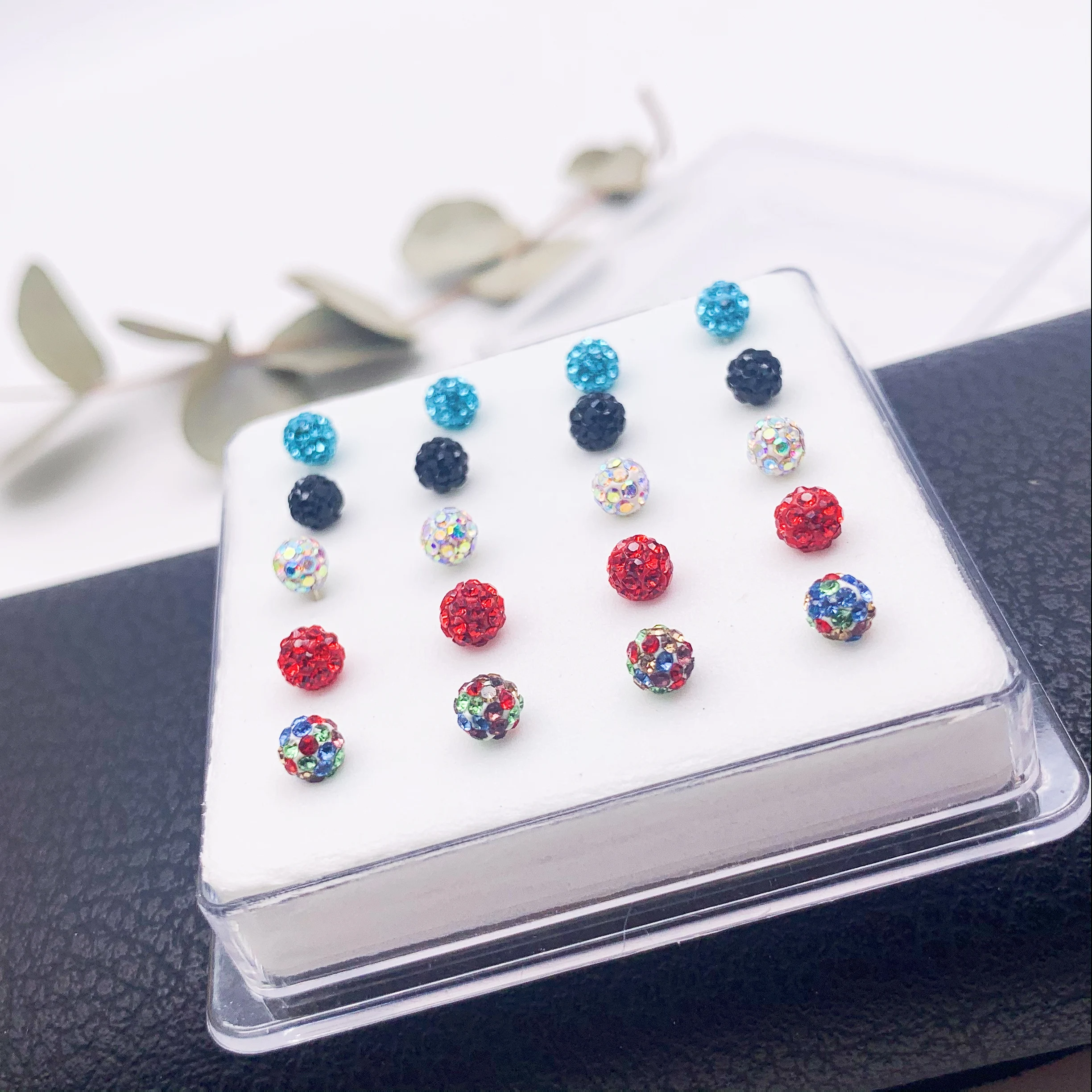 S925 чистый серебристый циркониевый Круглый Простой Модный Шарм Циркон женское