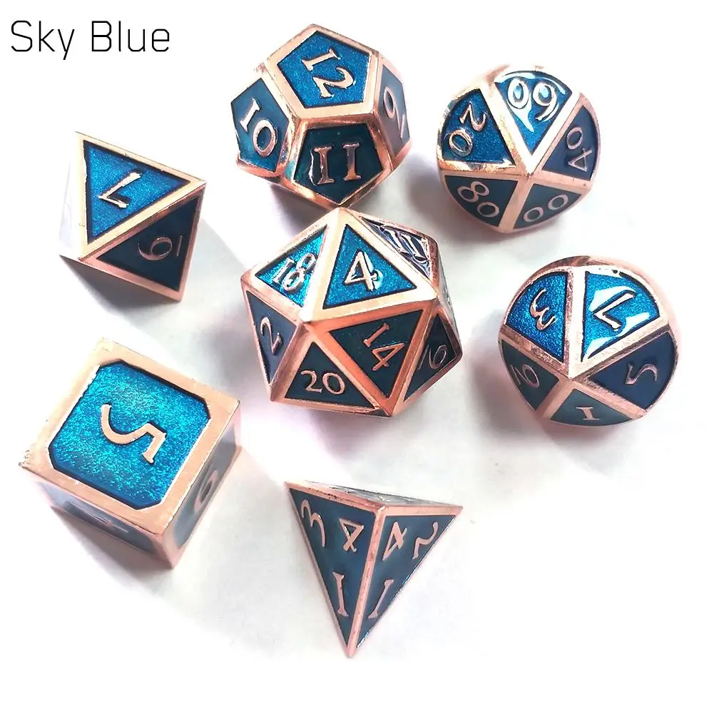 7 шт./компл. новые игральные кости для подземей и драконов инновационная ролевая