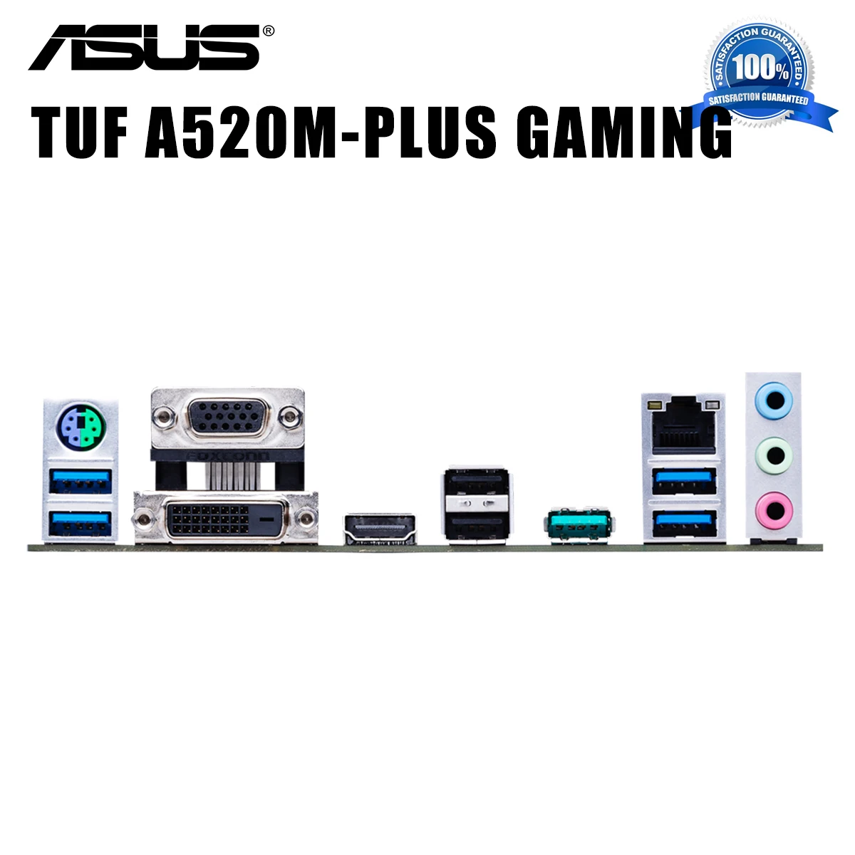 Разъем AM4 Asus TUF GAMING A520M-PLUS материнская плата с поддержкой 3rd-Gen AMD Ryzen DDR4 128 ГБ PCI-E 3 0 M.2