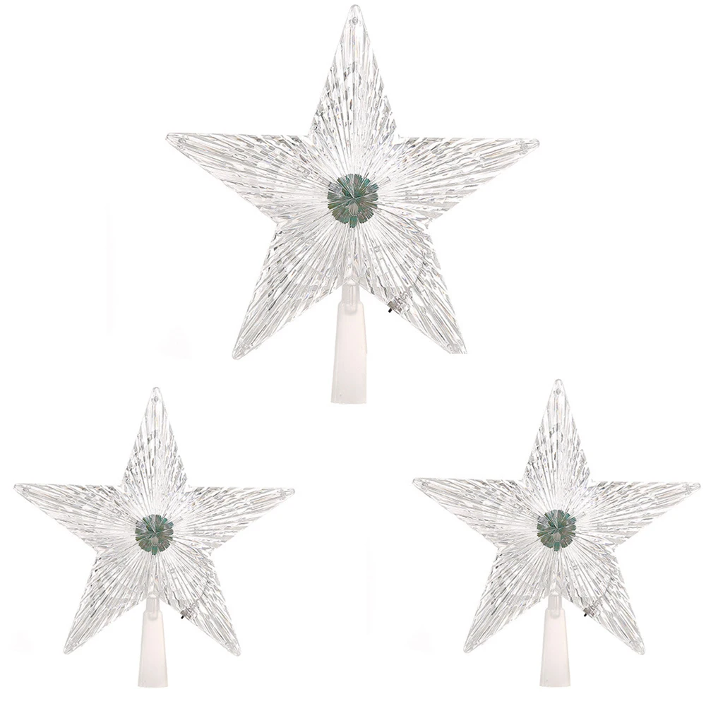 Светодиодная гирлянда с 5 звездами мерцающие гирлянды на батарейках