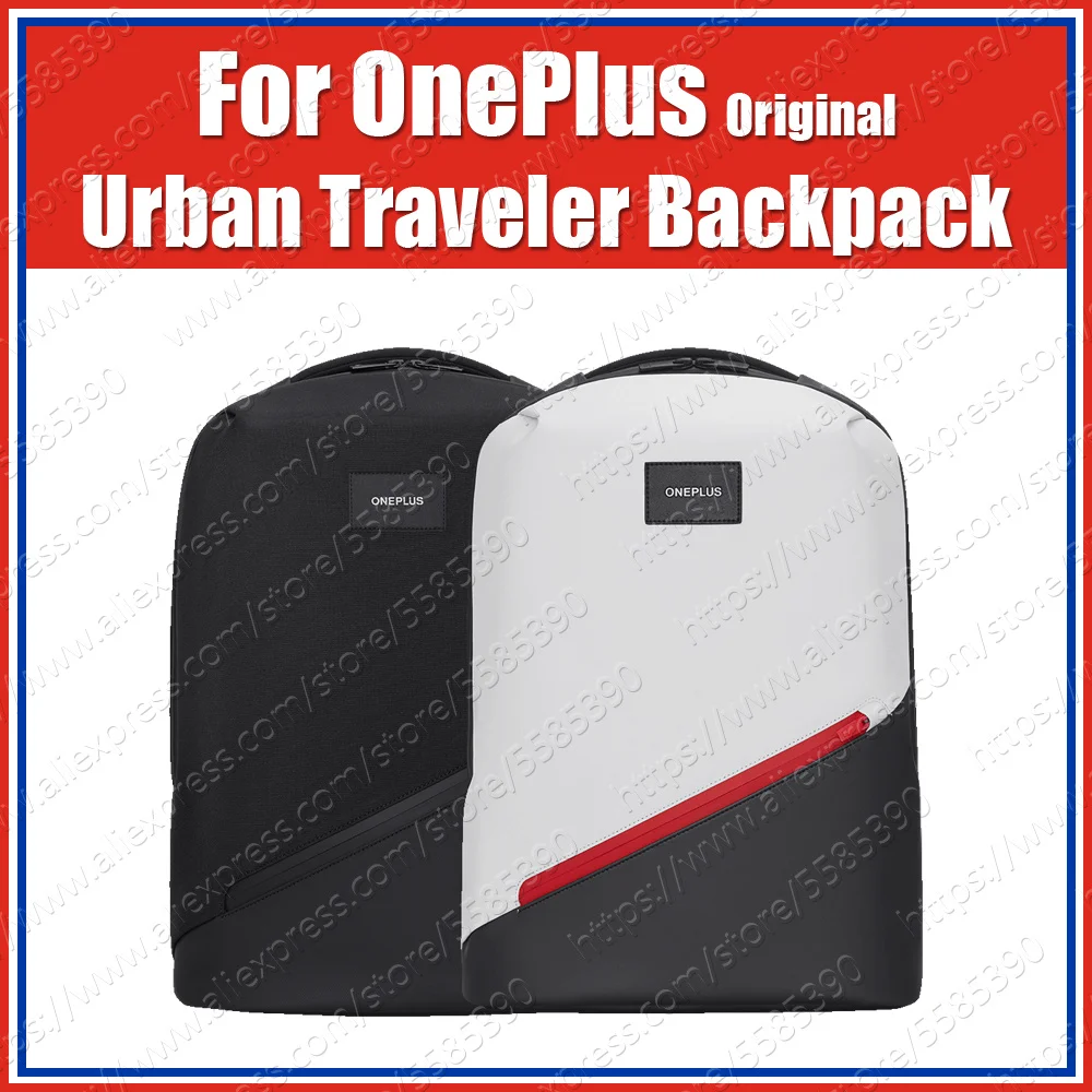 in Stock Original OnePlus Urban Traveler Backpack Waterproof Smart and Simple Life Knapsack