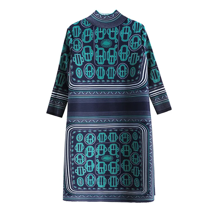 Размера плюс платье для женщин 45-75 кг Сезон весна-осень Новинка С высоким плотно