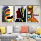 Абстрактная Настенная картина с зеленым пейзажем, стильные плакаты и принты, Современная Картина на холсте, постер для гостиной, спальни, домашний декор, художественная картина