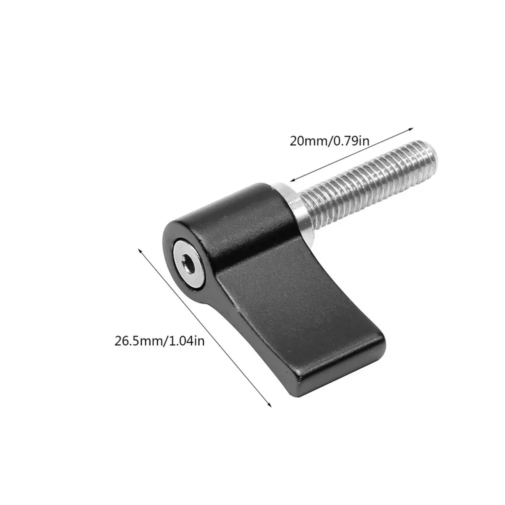 Adjustable Handle 17mm 20mm M4 M5 M6 Thread Screw Adapter L Shape/T shape Locking Clamp Wrench Spanner Camera Accessories | Электроника