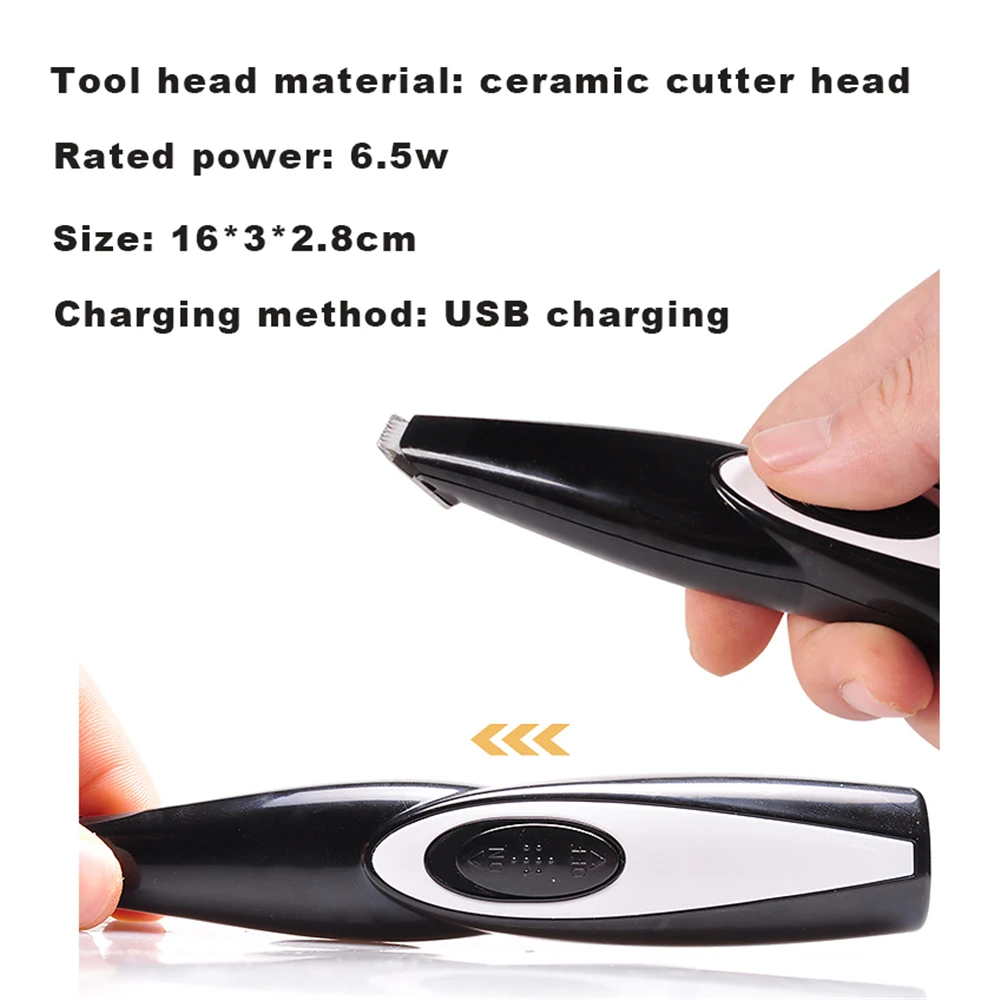 Usb зарядка когти триммер для собак, кошек, домашних животных для удаления волос на ногах Электрический Очиститель перезаряжаемый мини Машинка для ухода за телом машинка для стрижки