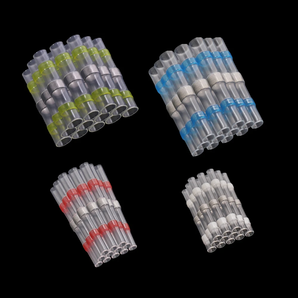 Термоусадочные стыковые клеммы водонепроницаемый соединитель для проводов с