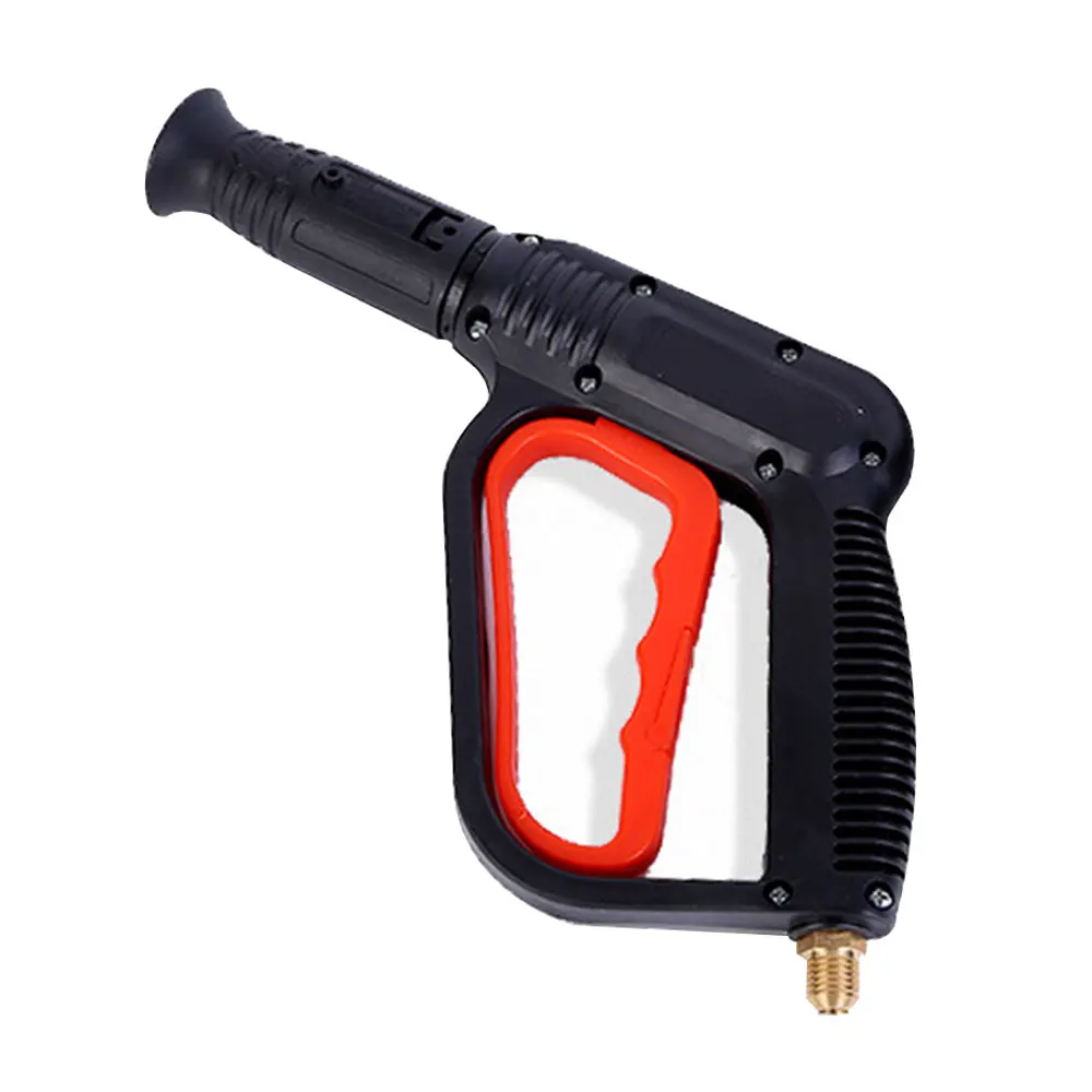 

High pressure fan-shaped car wash water gun with copper nozzle and external thread for car motorcycles bicycle