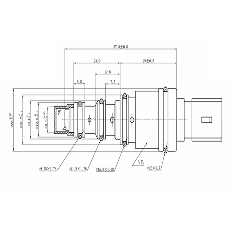 Электронный регулирующий клапан для автомобильного кондиционера Delphi V5 CVC