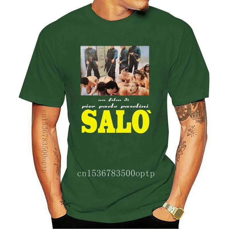 Новинка футболка Salo 120 дней Sodom модная летняя с принтом фильма Paolo Pasolini ужас