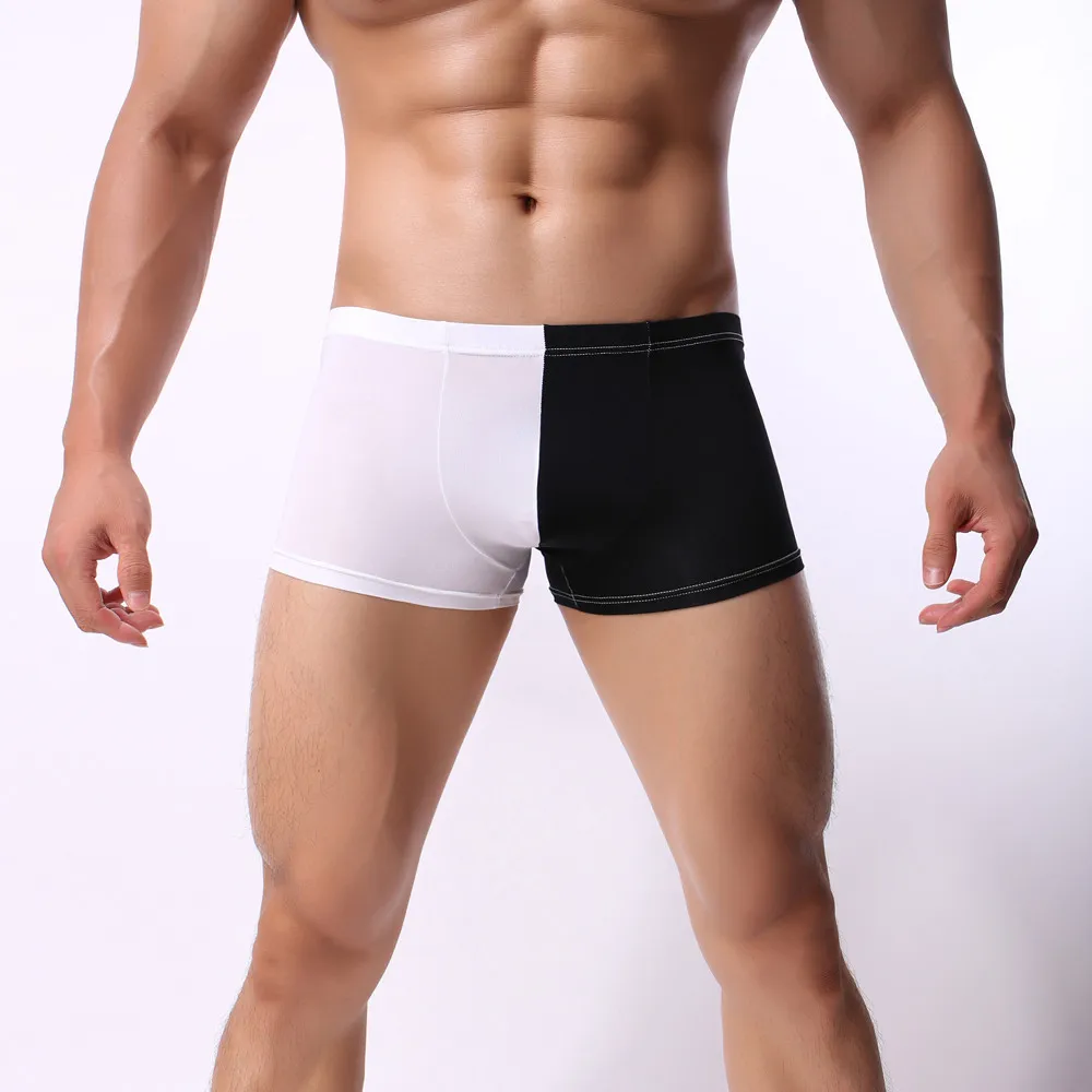 Мужское Сексуальное белье шорты трусы дышащие мужское нижнее боксеры мужские W806