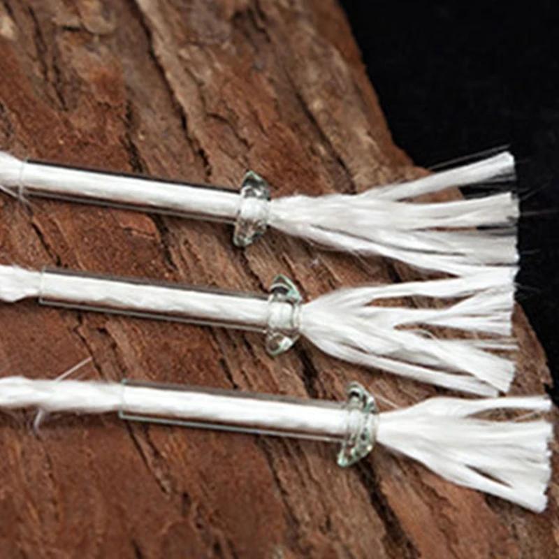 20 Pieces Smokeless Long Lamp Wicks Set Fiberglass Replacement for Oil Lamps Creative Accessories Life | Дом и сад