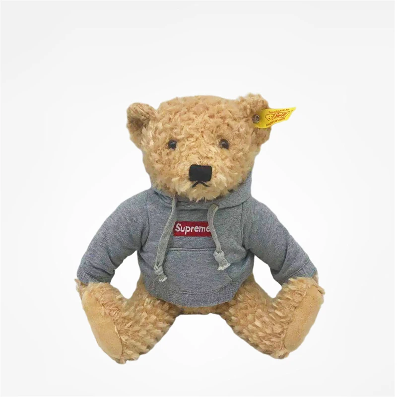 Плюшевый медведь в свитере модная Фирменная кукла с капюшоном виде медведя |