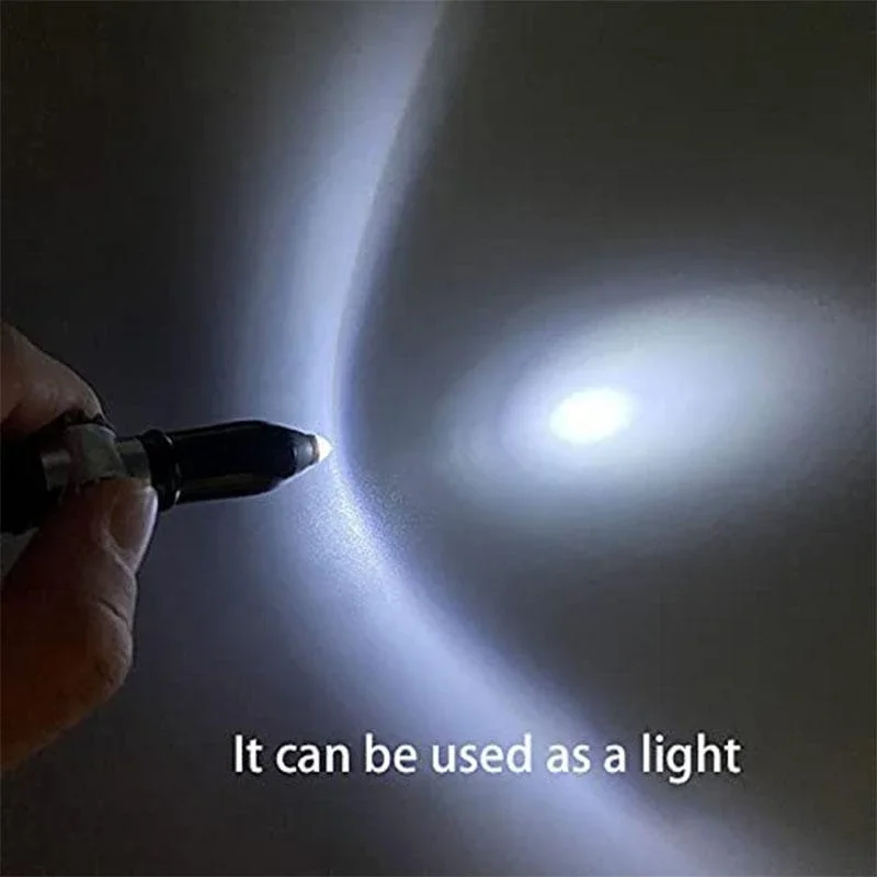 LED Rotating Touch Screen Fingertip Pen New Multifunctional Gyro Blue Ballpoint Dropshipping | Дом и сад