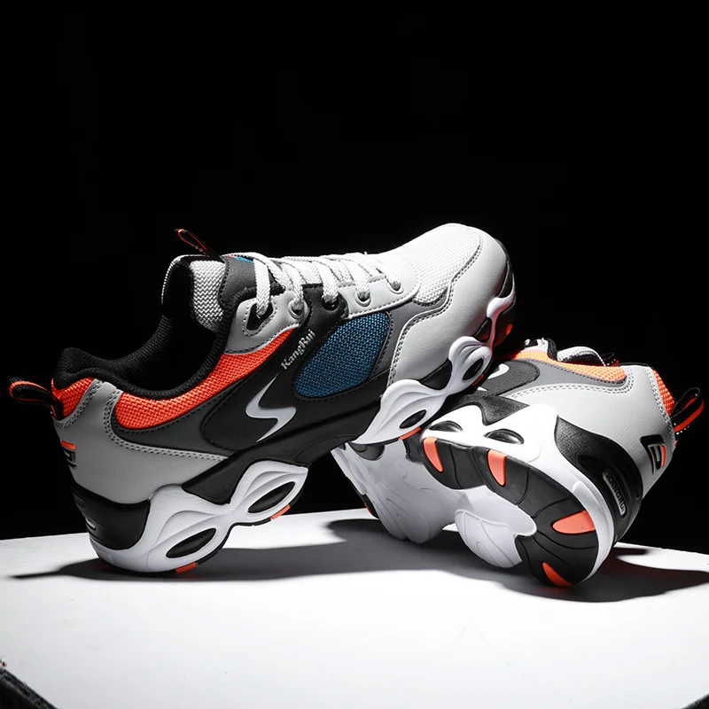Мужские воздухопроницаемые кроссовки для бега легкие тренировок тенниса | Обувь