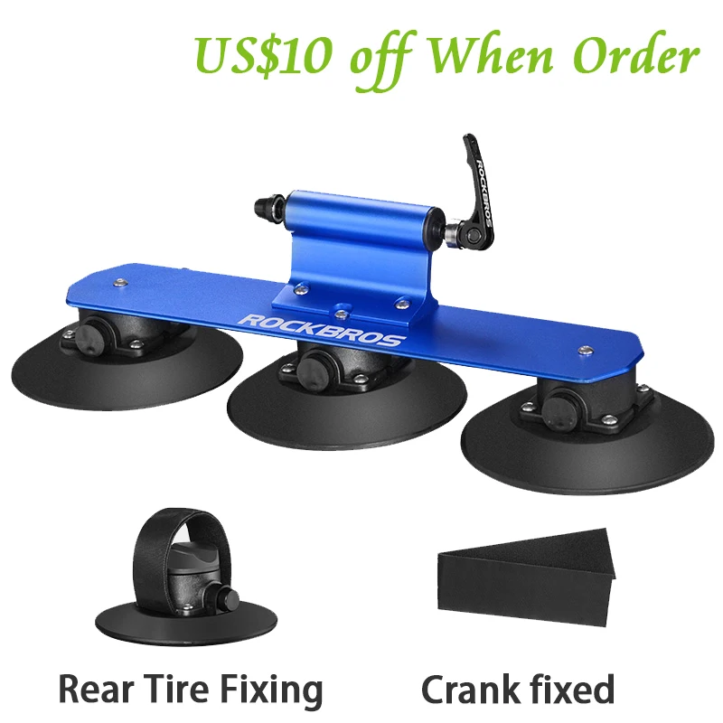 Велосипедная стойка ROCKBROS на крышу автомобильный держатель присоске быстрая