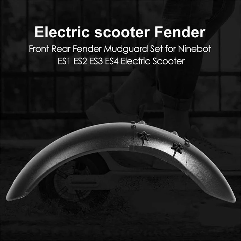 Electric Scooter Parts Front Mud Guard Fender for Ninebot ES1 ES2 ES3 ES4 Replacement Accessories Mudguard New | Спорт и развлечения