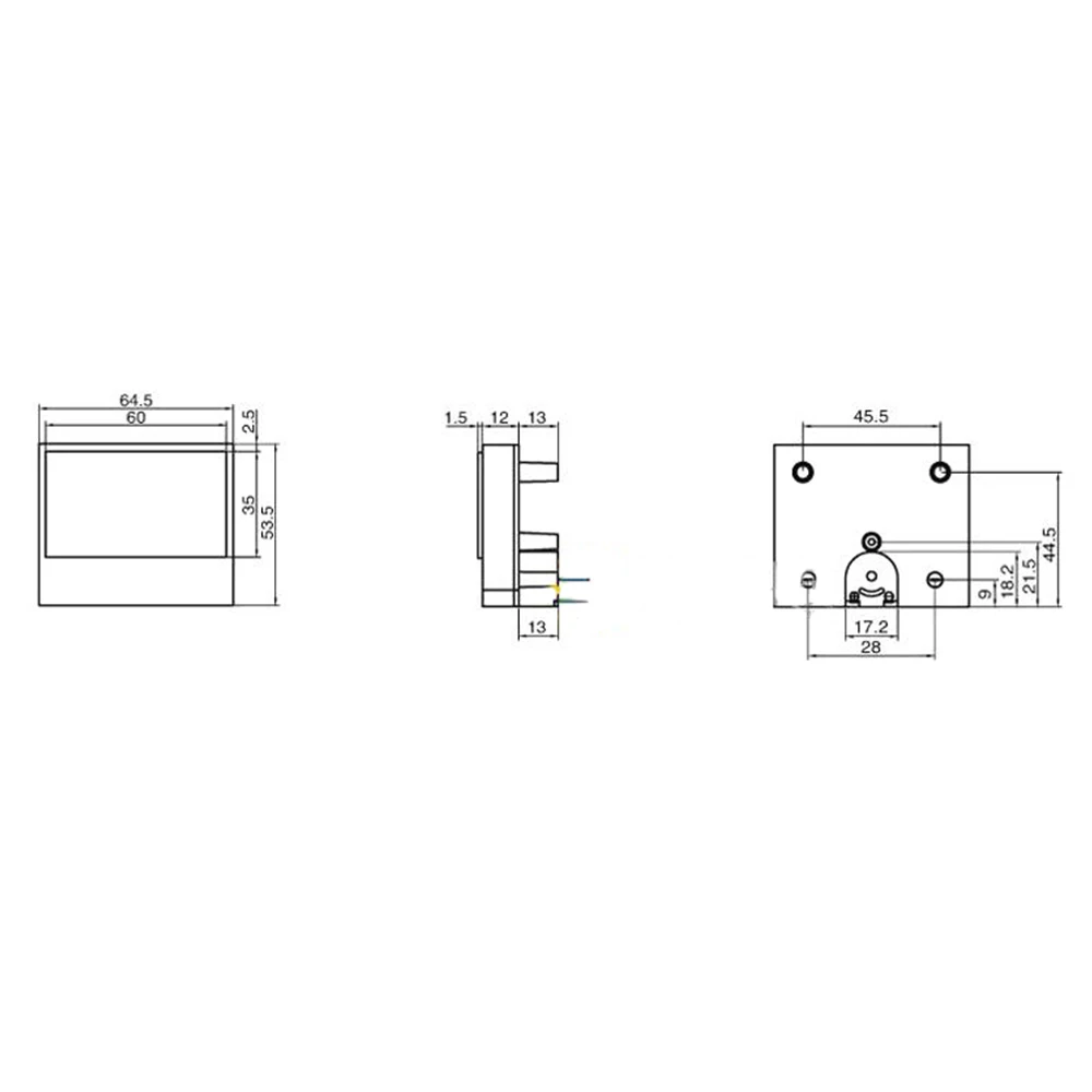 2pcs TN-65F PEAK Lamp High-precision VU Meter Table Head op amp DB Power Amplifier Mixer level lamp peak Sound Pressure |