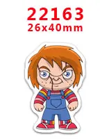 30 шт мультфильм персонаж плоское украшение из смолы PR 21752 - Цвет: 22163