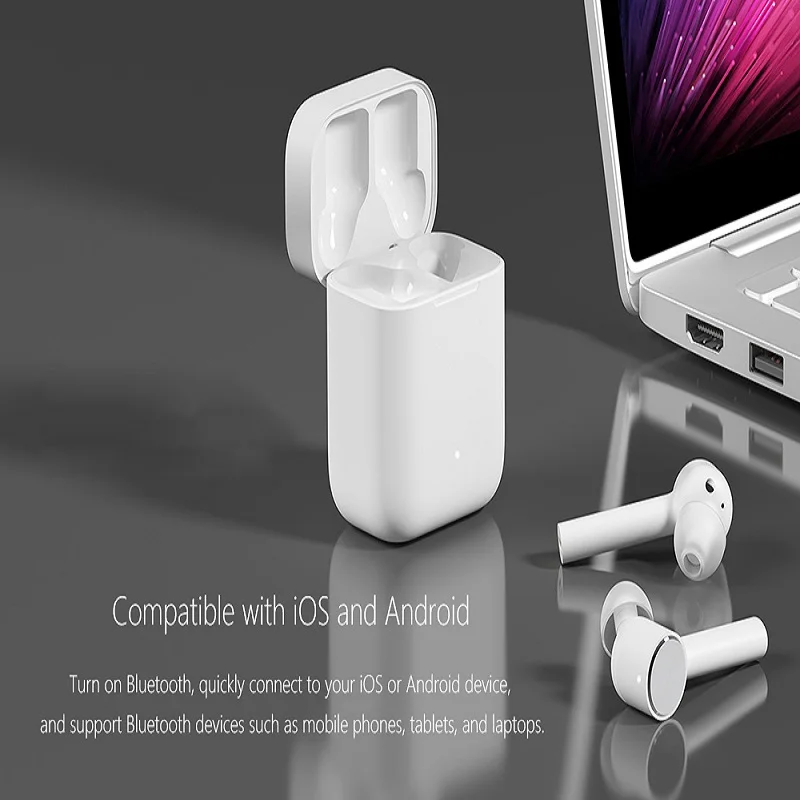 Xiaomi Original Wholesale Earphone Mi Smart TWS Wireless Wired Bluetooth Sports Sets For Moblie Phone Ai Control | Электроника