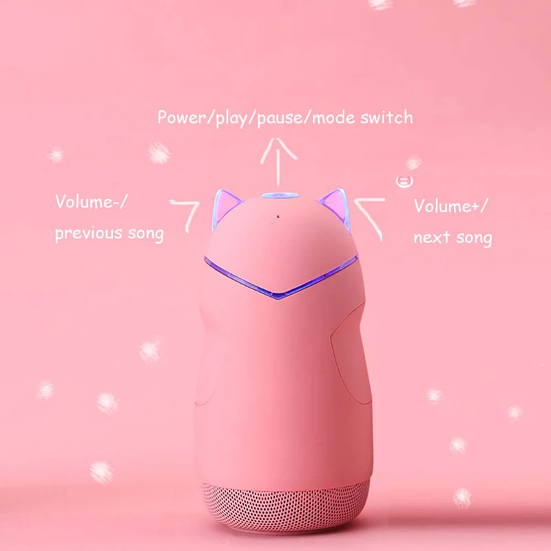 Портативный Bluetooth динамик мини карта сабвуфер радио 3D стерео беспроводной