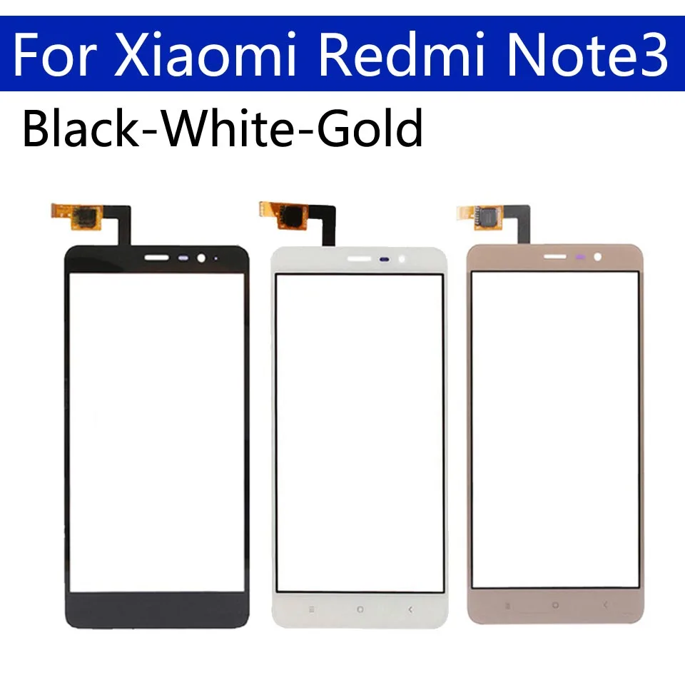 ЖК-экран 5 дюйма для Xiaomi Redmi Note 1 2 3 сенсорный экран ЖК-дисплей стеклянная линза