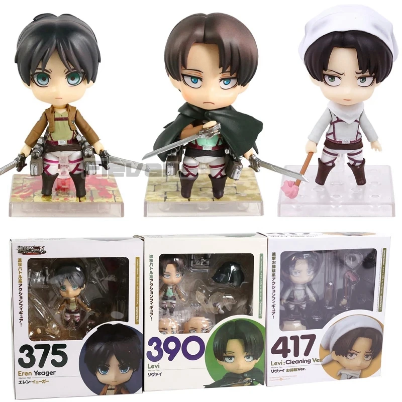 

Nendo-roid Attack on Ti-tan Shingeki No Kyojin 375# 390# 417# Anime Action Figure Toy