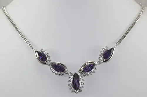 Лидер продаж! Модные ювелирные изделия Nobby с фиолетовой инкрустацией кристалл +