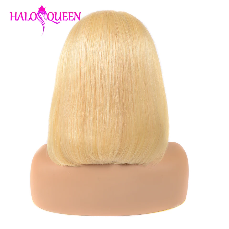 Парики HALOQUEEN 613 светлые волосы бразильские короткие Remy для чернокожих