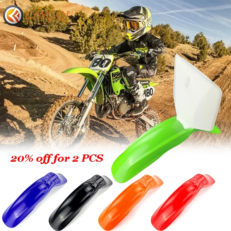 Переднее крыло мотоцикла KLX110 для KLX 110 2000 2009 Kawasaki KLX65 2015 Suzuki DRZ110 Аксессуары