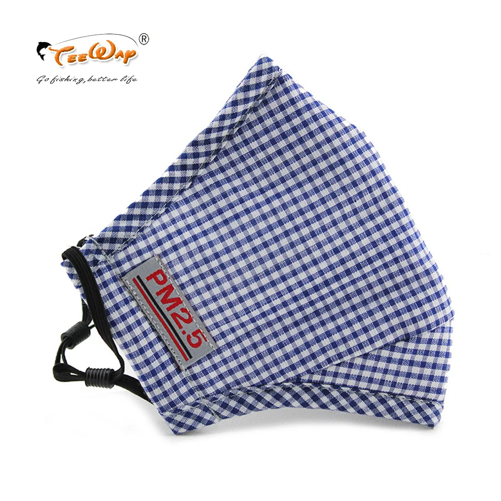 Хлопковая маска для рта PM2.5 противопылевая фильтр с активированным углем