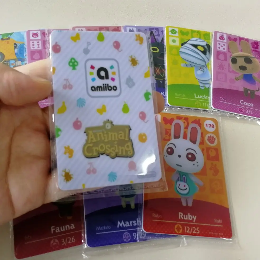 Amiibo Card NS игровая серия 1 (021 030) карточка для скрещивания животных работы 10 шт.| |