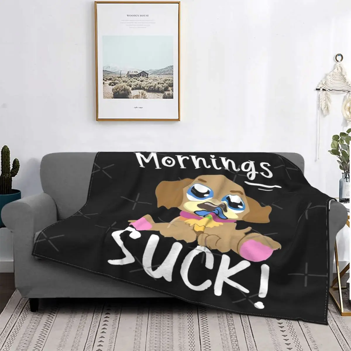 

Morning Suck-colcha para cama, alfombra a cuadros de muselina, 1 manta