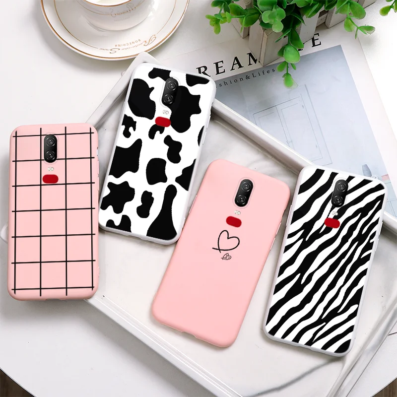 Чехол для телефона OnePlus 6 One Plus цветной цветочный чехол с милым котом one plus
