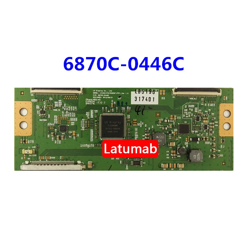 

Latumab Original T Con Board for 6870C-0446C Controller TCON Logic Board for Sony KDL-55W800A LG LC550EUF FF P2