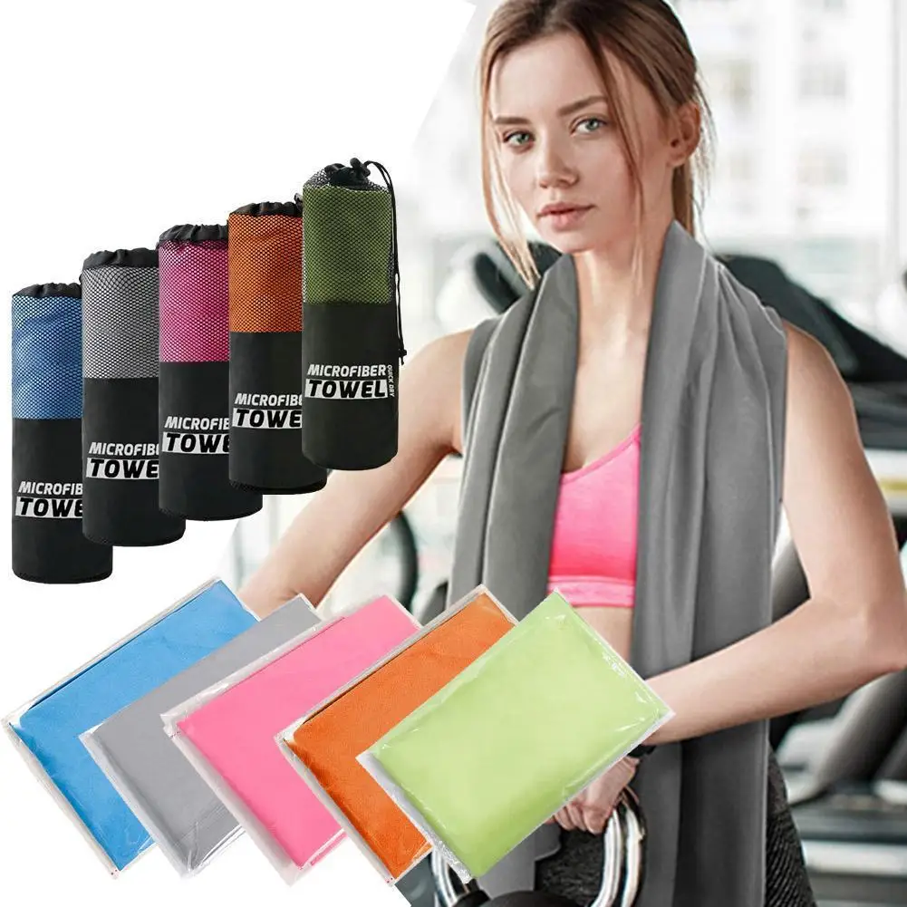 

Outdoor Sports Towel Printed Pattern Beach Towel Yoga Fitness Microfiber Quick-drying Swimming Towel For Face S3r7