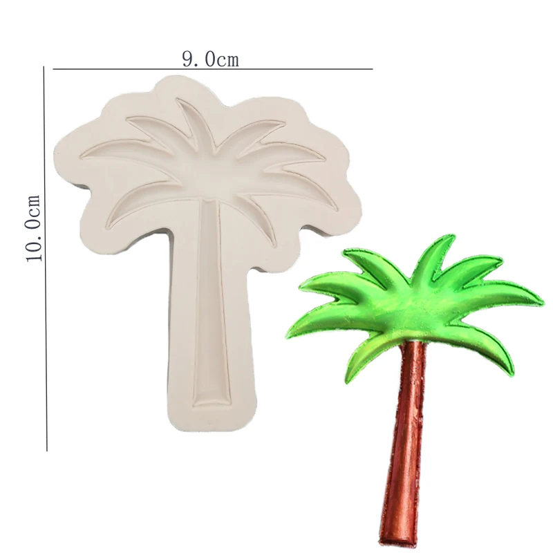 Силиконовая форма для кокосового дерева инструмент украшения тортов