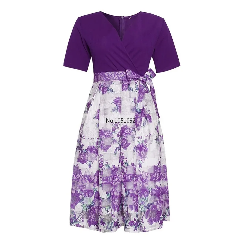 2020 летнее Сексуальное Женское Платье из полиэстера с принтом v образным вырезом