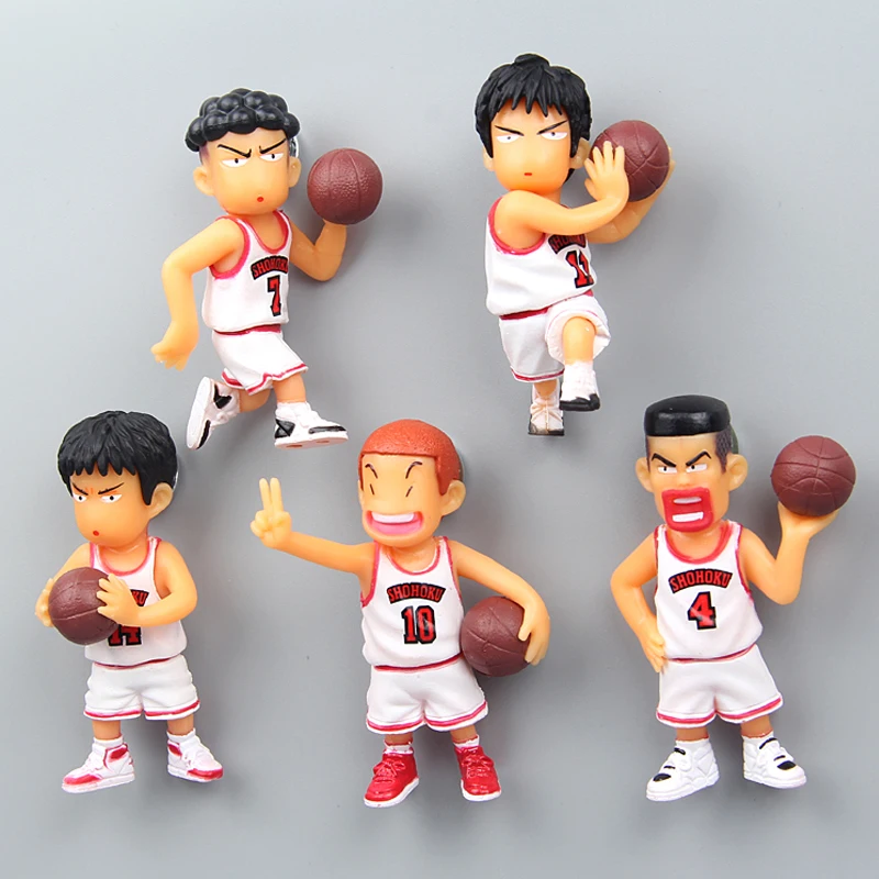 

Slam Dunk Refrigerator Magnet Creative Three-Dimensional Message Stickers Fans Sakuragi Flower Road Rukawa Maple Cartoon Anime