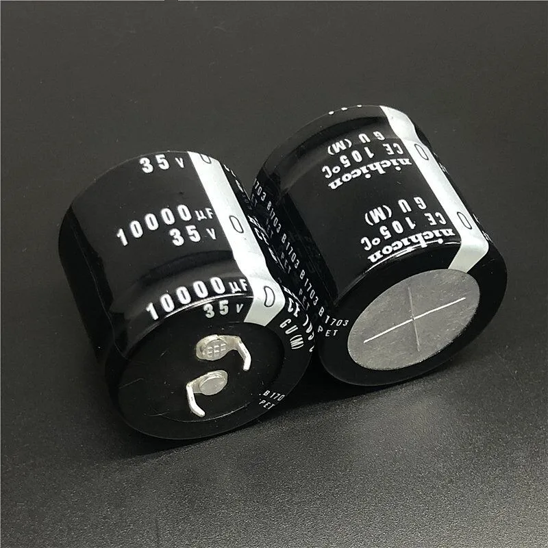 2 шт./10 шт. 10000 мкФ 35 в Nichicon GU 30x30 мм 35v10000мкф защелкивающийся конденсатор блока