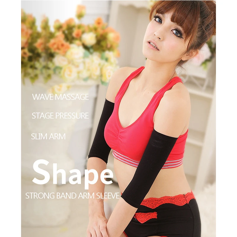 

1pair Arm Sleeves Weight Loss Thin Legs for Women Shaper Thin Arm Calorie Off Fat Buster Slimmer Warmer Wrap Belt Arm Warmers