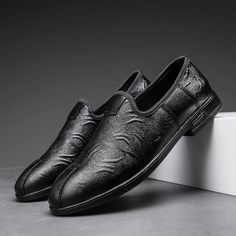 

black casuales masculino sale informales 2020 spring zapatos men shoe mens flat mens new Mens cuero leisure for zapatillas para