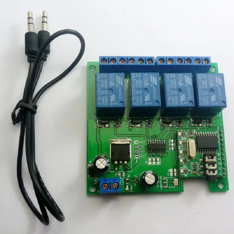 DC 12V DTMF MT8870 телефонная лампа с мгновенным переключением времени задержки|switch 5|switch