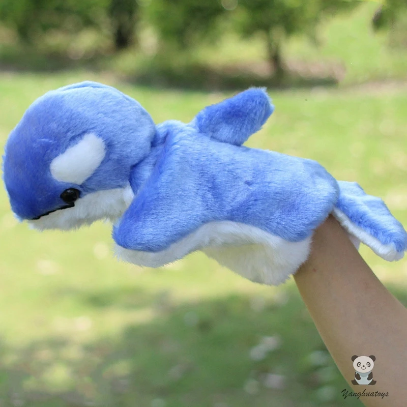 Плюшевые детские игрушки ручная кукла Дельфин большой палец Кит подарки |