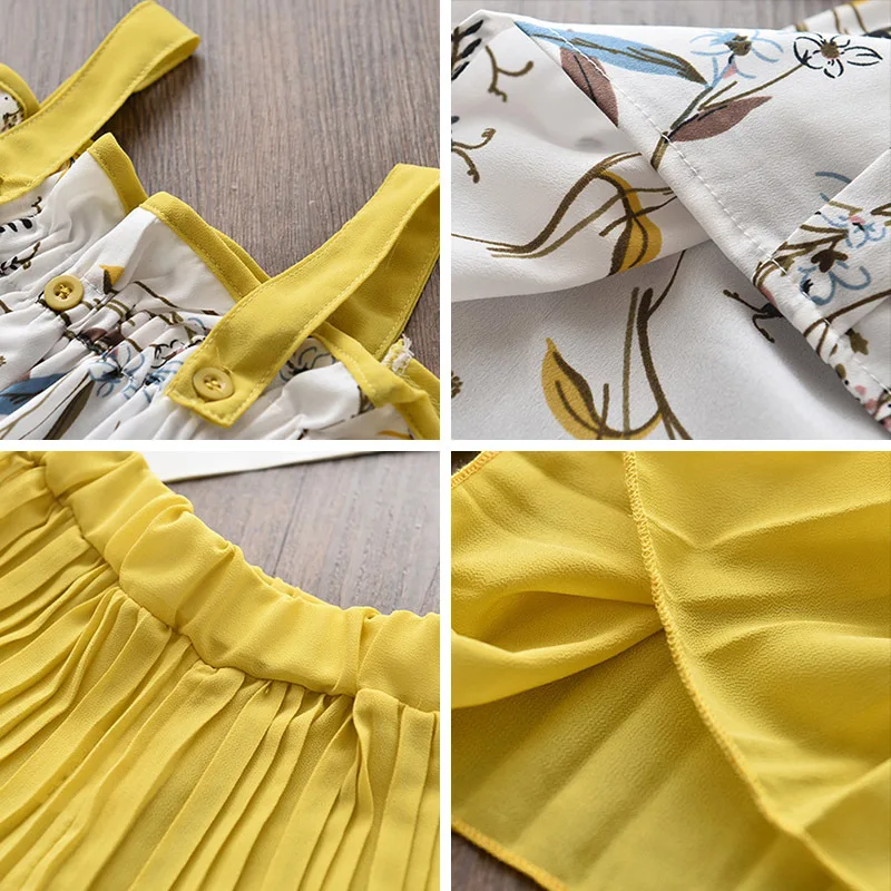 

Summer Girls Clothing Set Baby Short Sleeve T-shirt Solid Shorts Kids Comfortable Polyester Children Cloth Suit