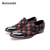 batzuzhi luxury handmade men shoes zapatos de hombre formal leather dress shoes for men party and wedding shoes oxfords big 12