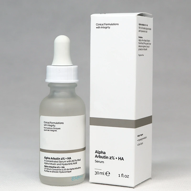 Обычный альфа арбутин 2% + Ha основа для макияжа жидкость удаления пятен акне поры