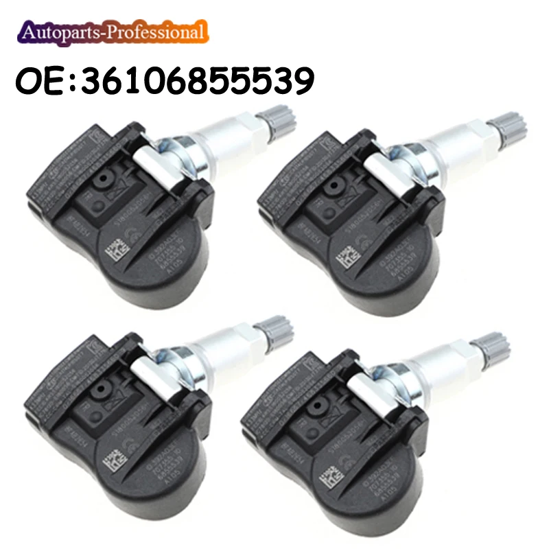 

4 шт./лот 707355-10 70735510 707355 10 36106881890 36106856209 6855539 для BMW 433 МГц датчик давления в шинах TPMS
